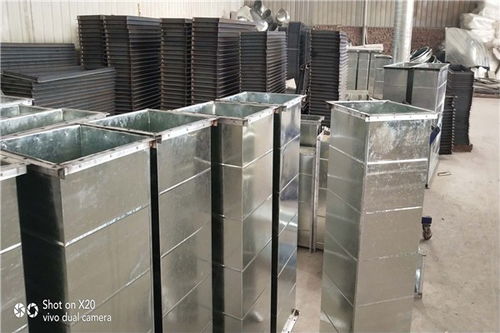 重慶城口熱鍍鋅管加工廠家 重慶九度金屬 鍍鋅風管廠家