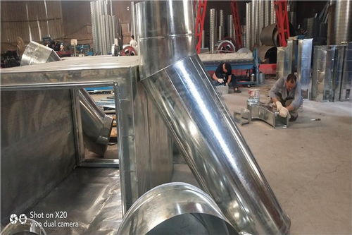 重慶梁平鍍鋅螺旋風管 九度金屬 風管加工定制