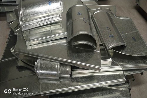 重慶梁平鍍鋅板風管加工廠家 重慶九度金屬 風管加工廠家
